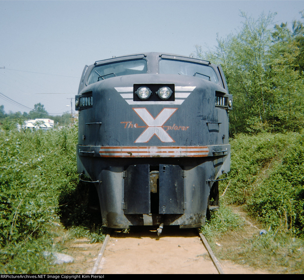 Pickens Railroad Baldwin RP-210 #3000 "Xplorer" (ex-NH "Dan'l Webster")